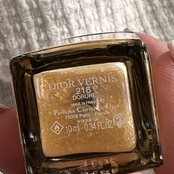 NWOB DIOR NAIL POLISH COLOR 218 (DOPURE) - Picture 2 of 2